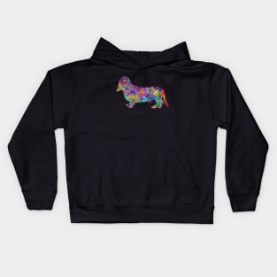 Basset Hound Dog Kids Hoodie